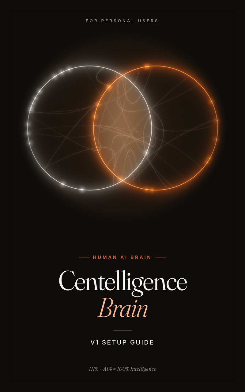 Centelligence Brain v1 Setup Guide cover